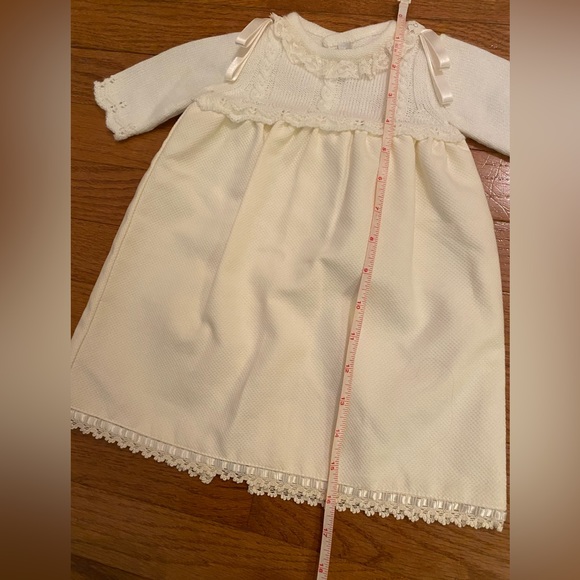 NWT Martin Aranda 1965 Ivory Lace Infant Christening Gown Dress - Picture 7 of 10